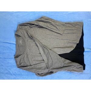 Motherhood Nursing Gray Long Sleeve Top M M